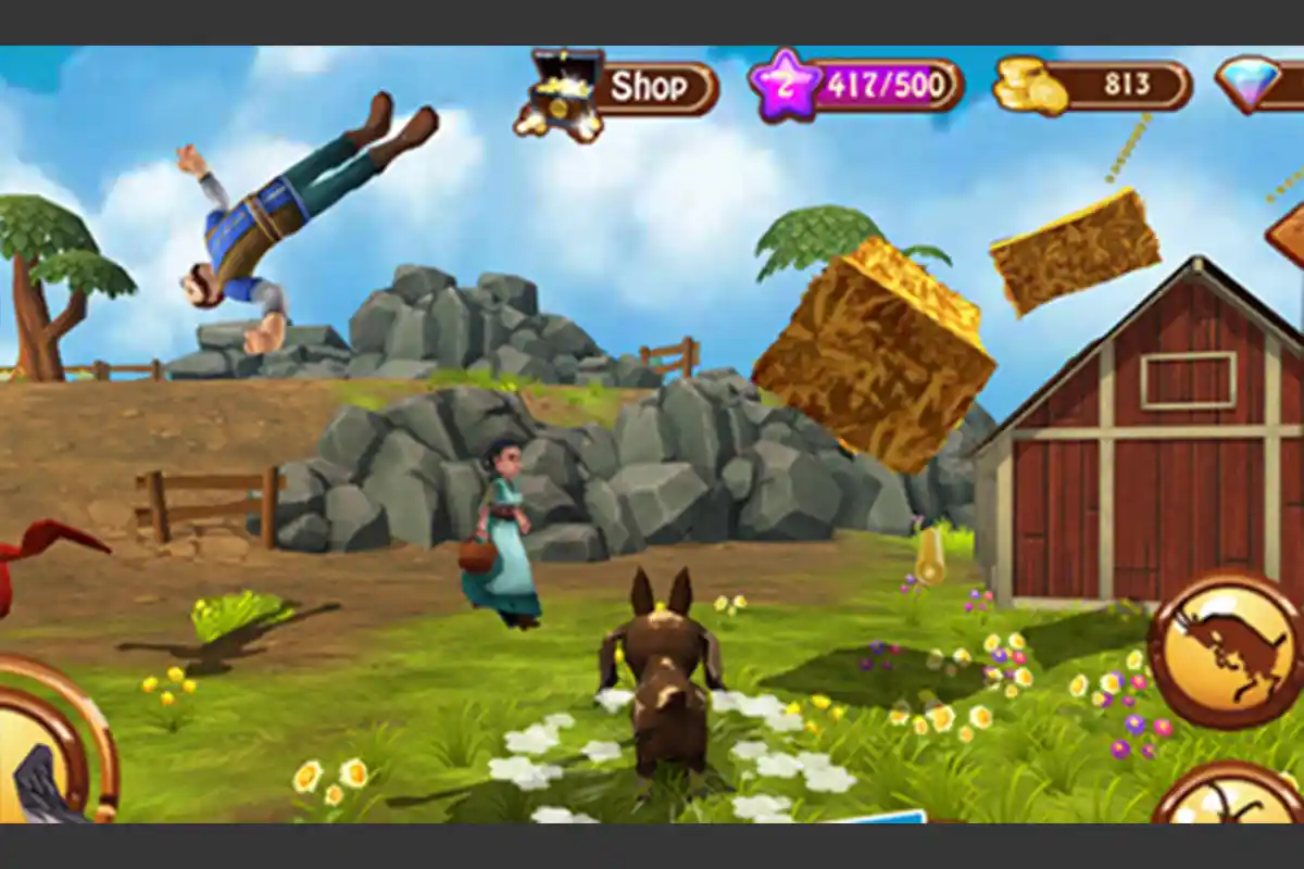 Unity 3D open world mobile game with a psycho goat on the loose